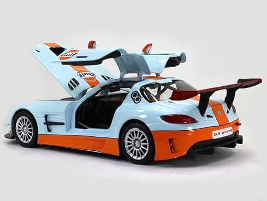GT3 3D Car Frame Wall Art,  Wooden Display Frame with Removable Die-cast Car