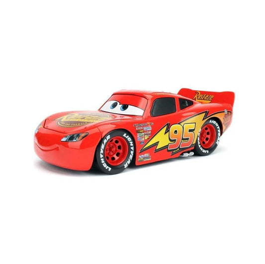95 Style Diecast Car 1:28 Scale with Opening Hood, Lights & Sound, Pull Back Action Racing Car
