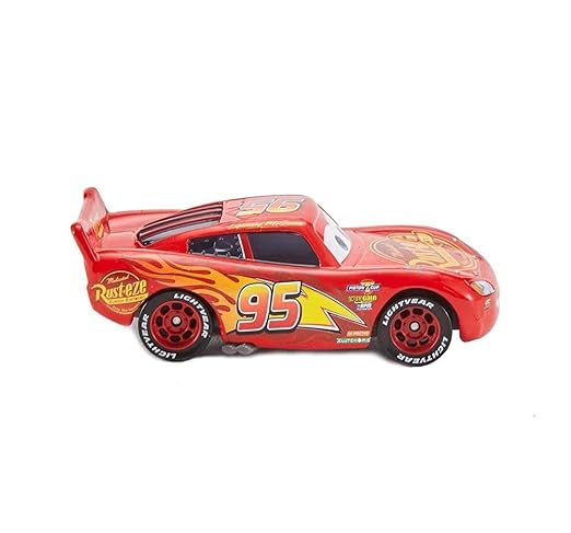 95 Style Diecast Car 1:28 Scale with Opening Hood, Lights & Sound, Pull Back Action Racing Car