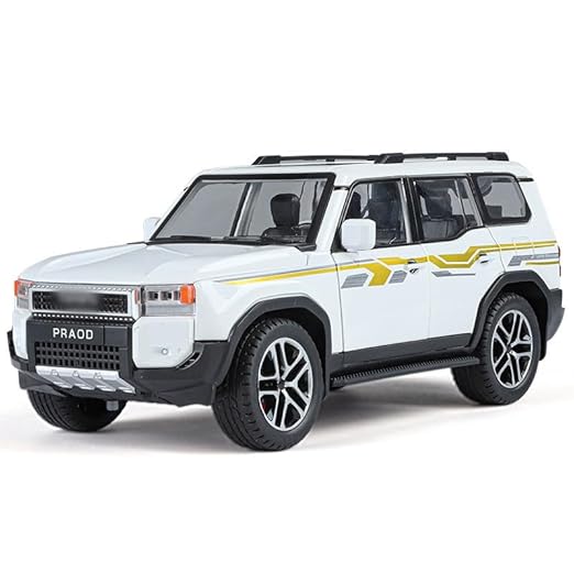 1/24 Scale Toyota Land Cruiser Prado LC250 Alloy Diecast Model