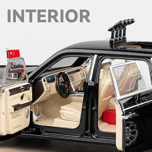 1:24 Scale Hongqi L5 Die-Cast  presidential vehicle Luxury Sedan Model Car | Metal body toy vehicle|