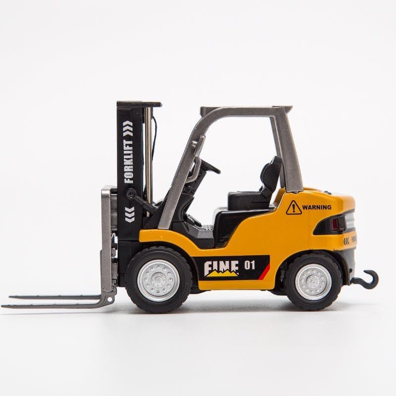 Mini RC Construction Series set of 3 – Pocket Dump Truck,Excavator & Forklift Set, 1/64 scale