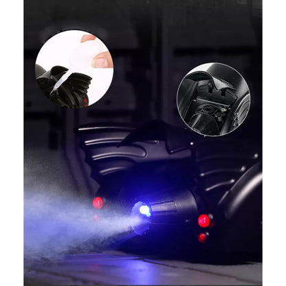 Diecast Black Batman Car 1/24 Scale Model, Pull Back Vehicle Alloy Simulation Supercar