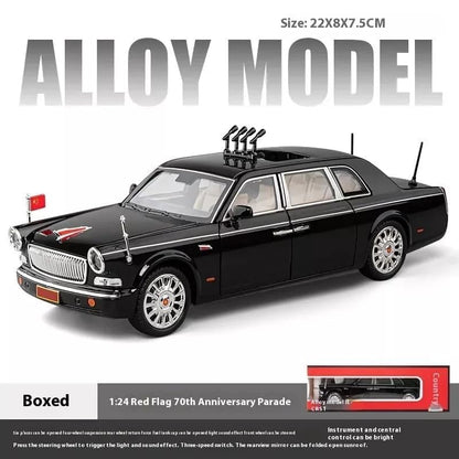 1:24 Scale Hongqi L5 Die-Cast  presidential vehicle Luxury Sedan Model Car | Metal body toy vehicle|