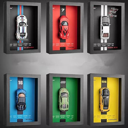 M8 GTE  1:32 3D Photo Frame Alloy Metal Diecast Sports Car Model