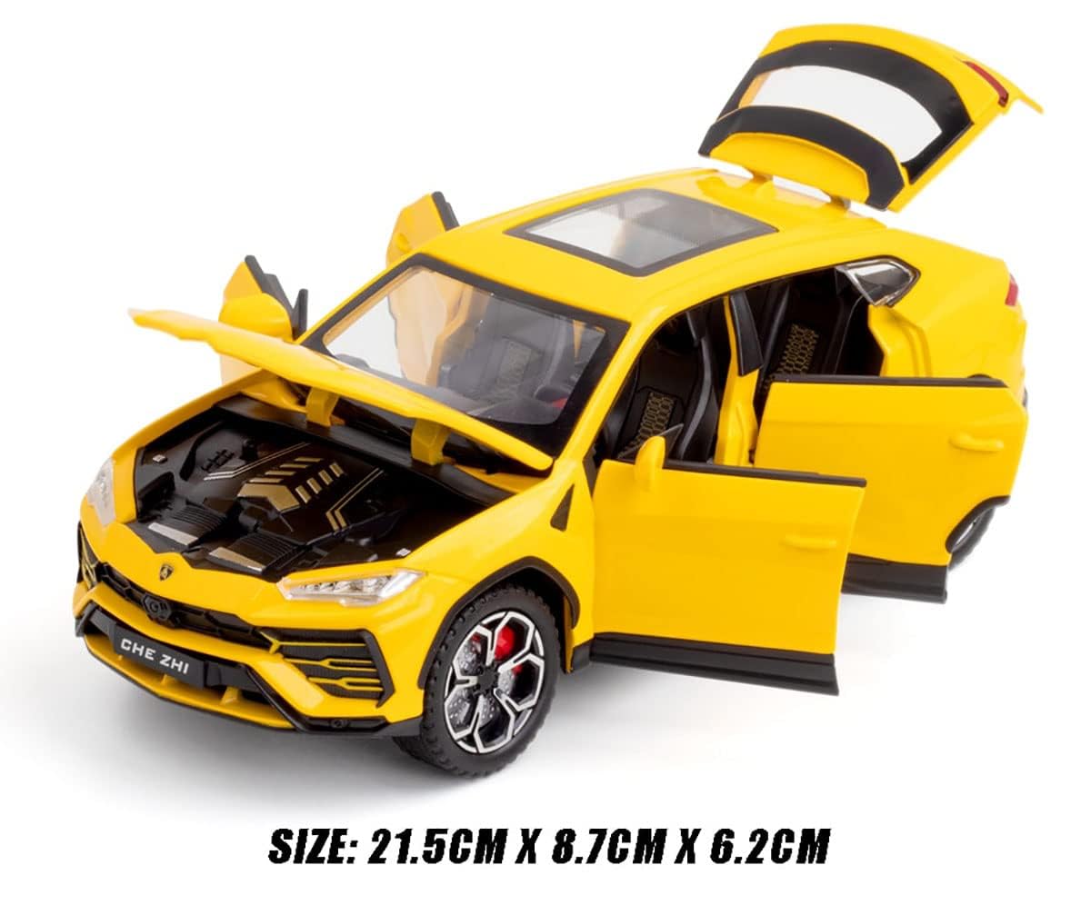 1:24 Diecast Metal  Lamborghini Urus Pull Back Car Toy Car