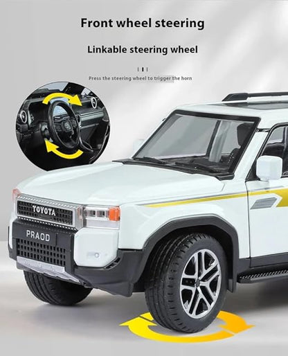 1/24 Scale Toyota Land Cruiser Prado LC250 Alloy Diecast Model