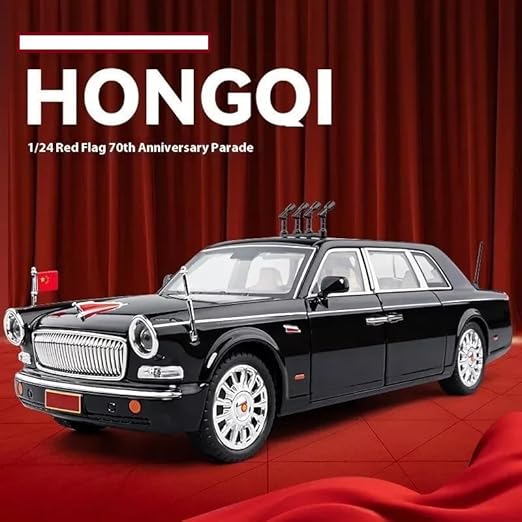 1:24 Scale Hongqi L5 Die-Cast  presidential vehicle Luxury Sedan Model Car | Metal body toy vehicle|