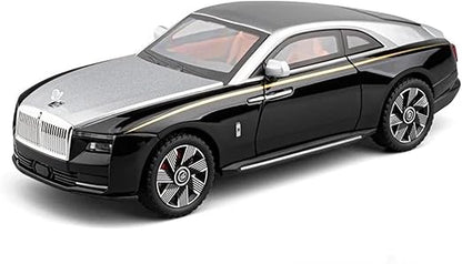 1:24 Rolls-Royce Spectre Luxury Metal Toy Car Big Size Diecast with Openable Doors Light Sound Pull Back