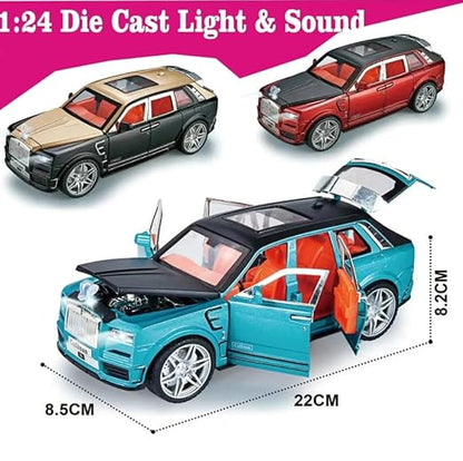 1:24 Die-cast Rolls Roy Car Metal Luxury SUV