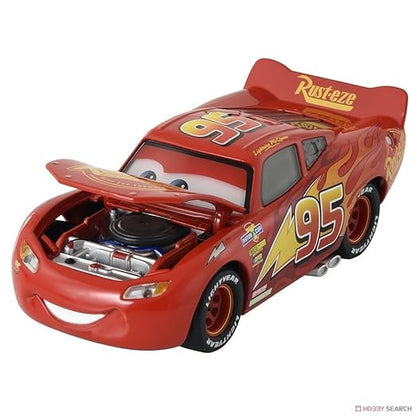 95 Style Diecast Car 1:28 Scale with Opening Hood, Lights & Sound, Pull Back Action Racing Car
