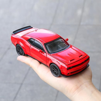1:24 Scale Exclusive Alloy Metal Pull Back Die-cast Car Model with Sound Light Mini Auto Toy for Kids Metal Model Toy Car
