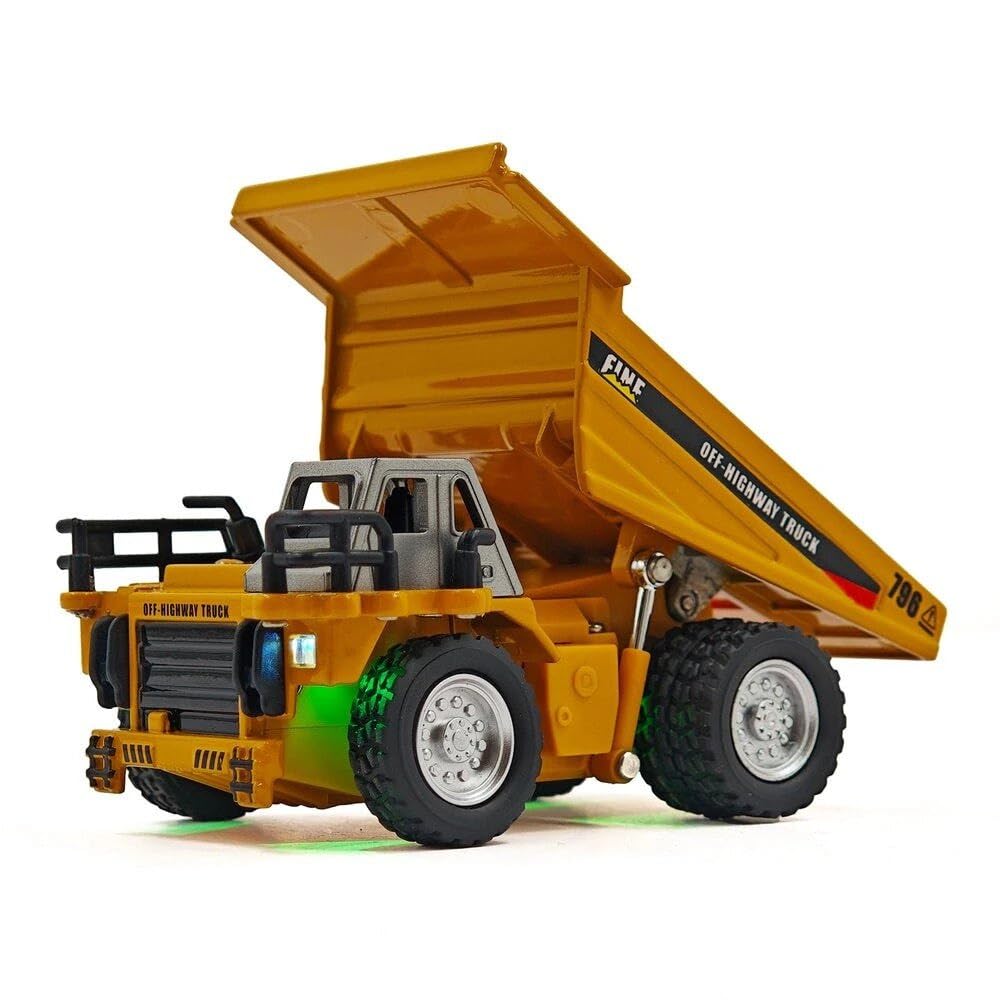 Mini RC 1:64 Construction Series – Pocket Dump Metal Truck