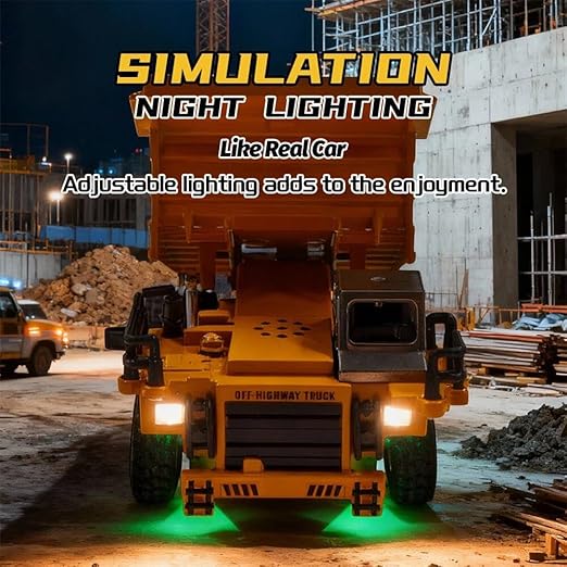 Mini RC 1:64 Construction Series – Pocket Dump Metal Truck