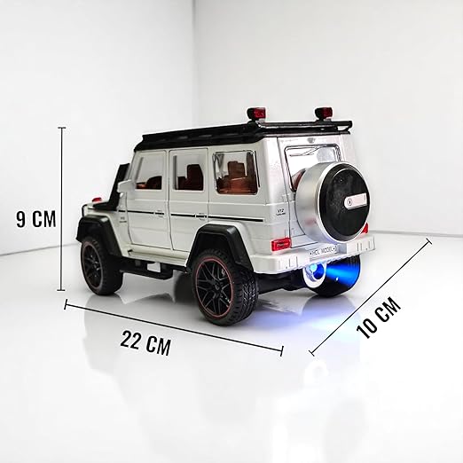 Mercedes-Benz G RC Car, 1:22 Scale,Die-Cast Model with Openable Doors