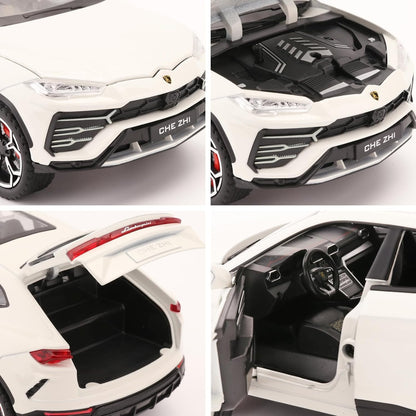 1:24 Diecast Metal  Lamborghini Urus Pull Back Car Toy Car