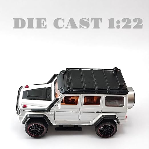 Mercedes-Benz G RC Car, 1:22 Scale,Die-Cast Model with Openable Doors