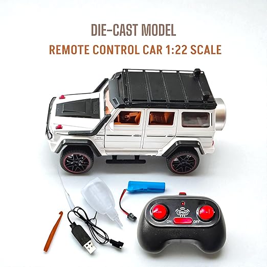 Mercedes-Benz G RC Car, 1:22 Scale,Die-Cast Model with Openable Doors