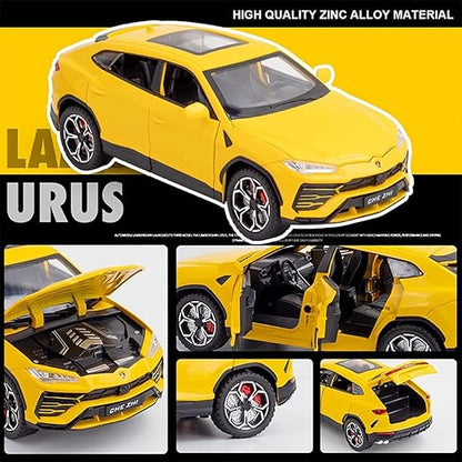 1:24 Diecast Metal  Lamborghini Urus Pull Back Car Toy Car