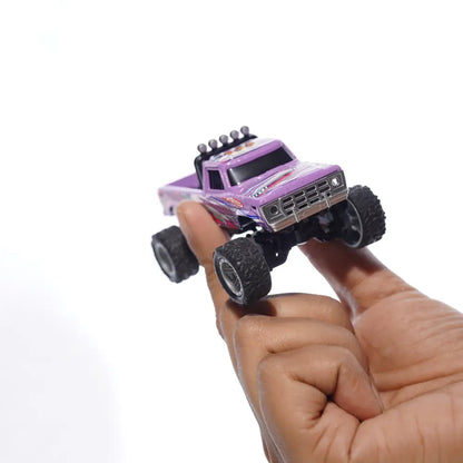 Pocket 1:64 Scale Metal RC Truck - Metal Die Cast with Remote