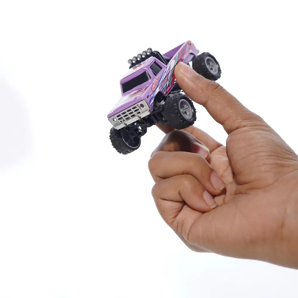 Pocket 1:64 Scale Metal RC Truck - Metal Die Cast with Remote