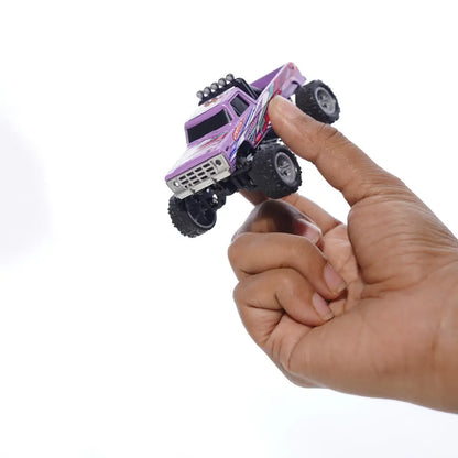 Pocket 1:64 Scale Metal RC Truck - Metal Die Cast with Remote