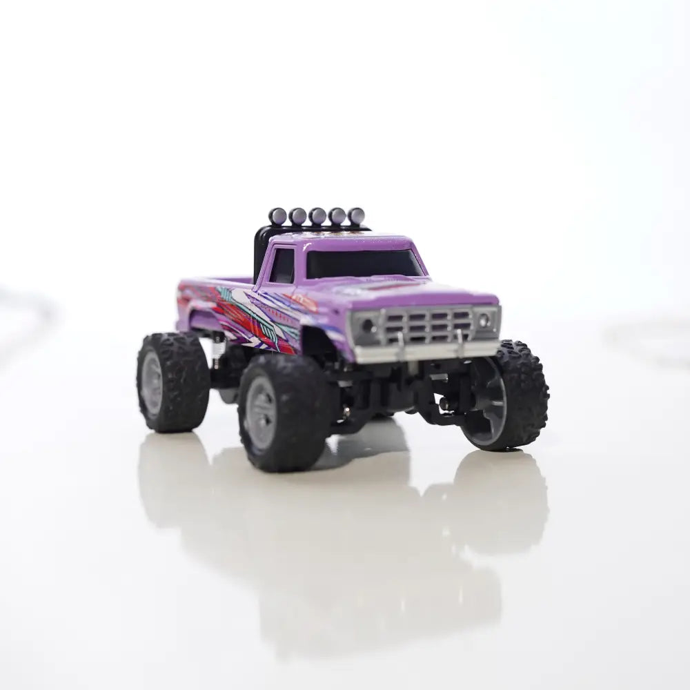 Pocket 1:64 Scale Metal RC Truck - Metal Die Cast with Remote