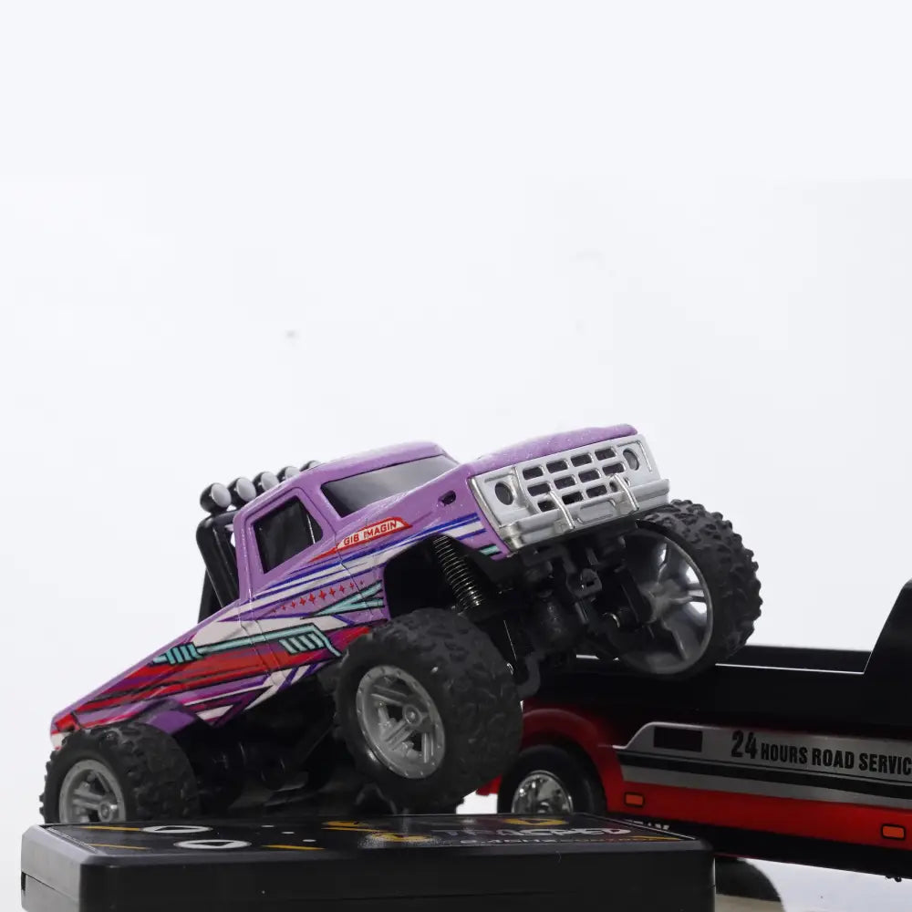 Pocket 1:64 Scale Metal RC Truck - Metal Die Cast with Remote