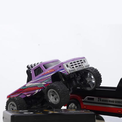 Pocket 1:64 Scale Metal RC Truck - Metal Die Cast with Remote