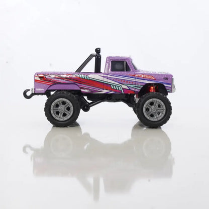 Pocket 1:64 Scale Metal RC Truck - Metal Die Cast with Remote