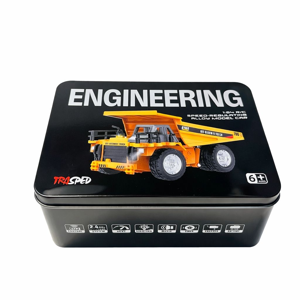 Mini RC 1:64 Construction Series – Pocket Dump Metal Truck
