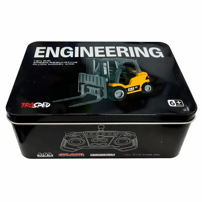 1:64 Scale 2.4G Mini RC Forklift Truck | Alloy Engineering Vehicle